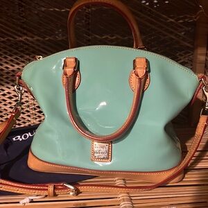 Dooney & Bourke Darcy Leather Trim Crossbody